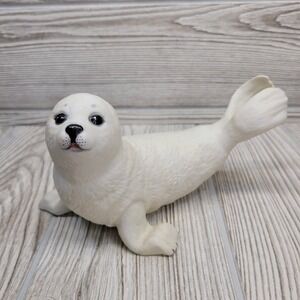 Lenox Harp Seal Lion Pup Otter Figurine 1993 Porcelain‎ Ocean Animal Coastal Vtg